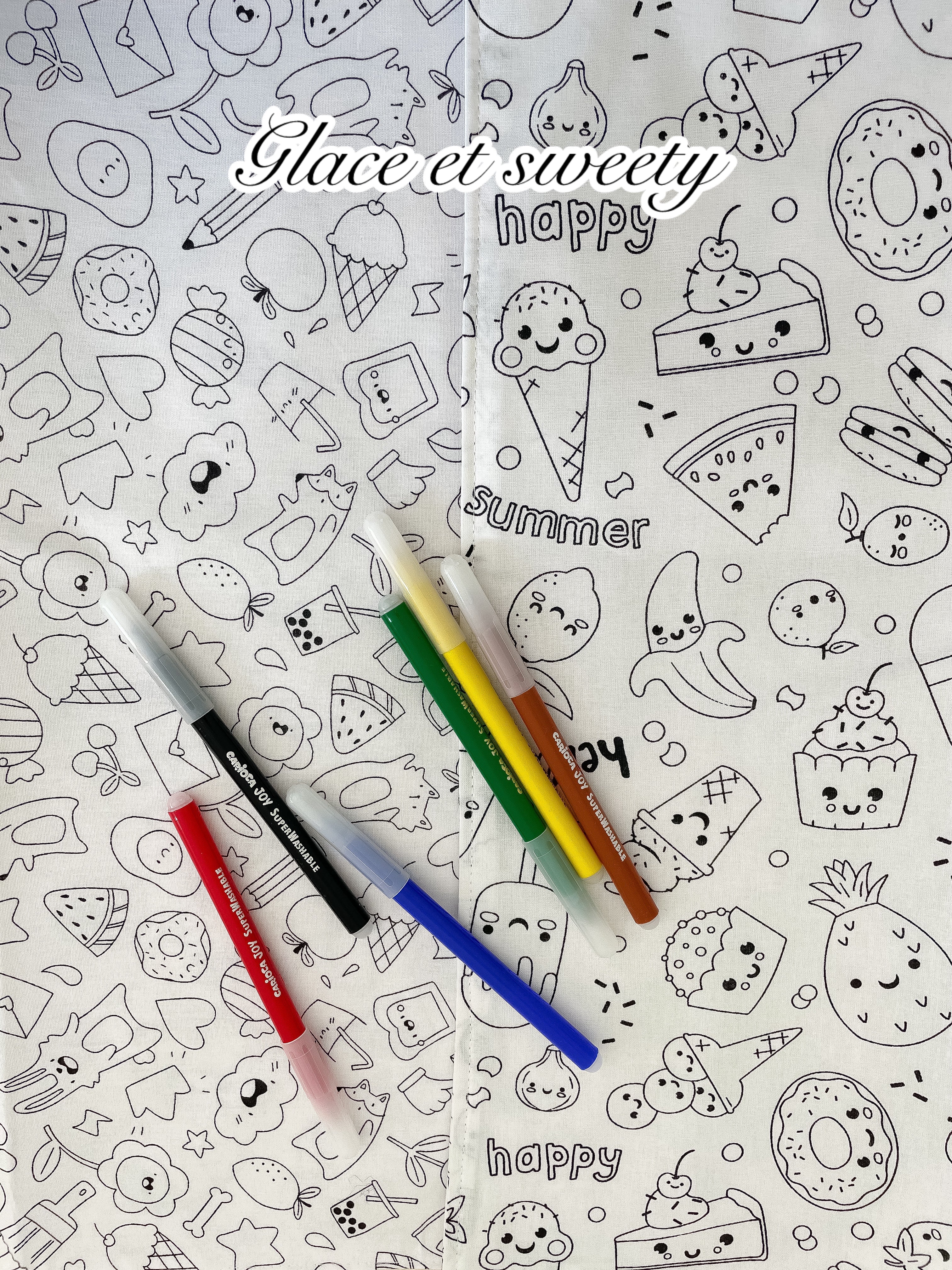 TAPIS de coloriage lavable (et ses feutres) - Image 13