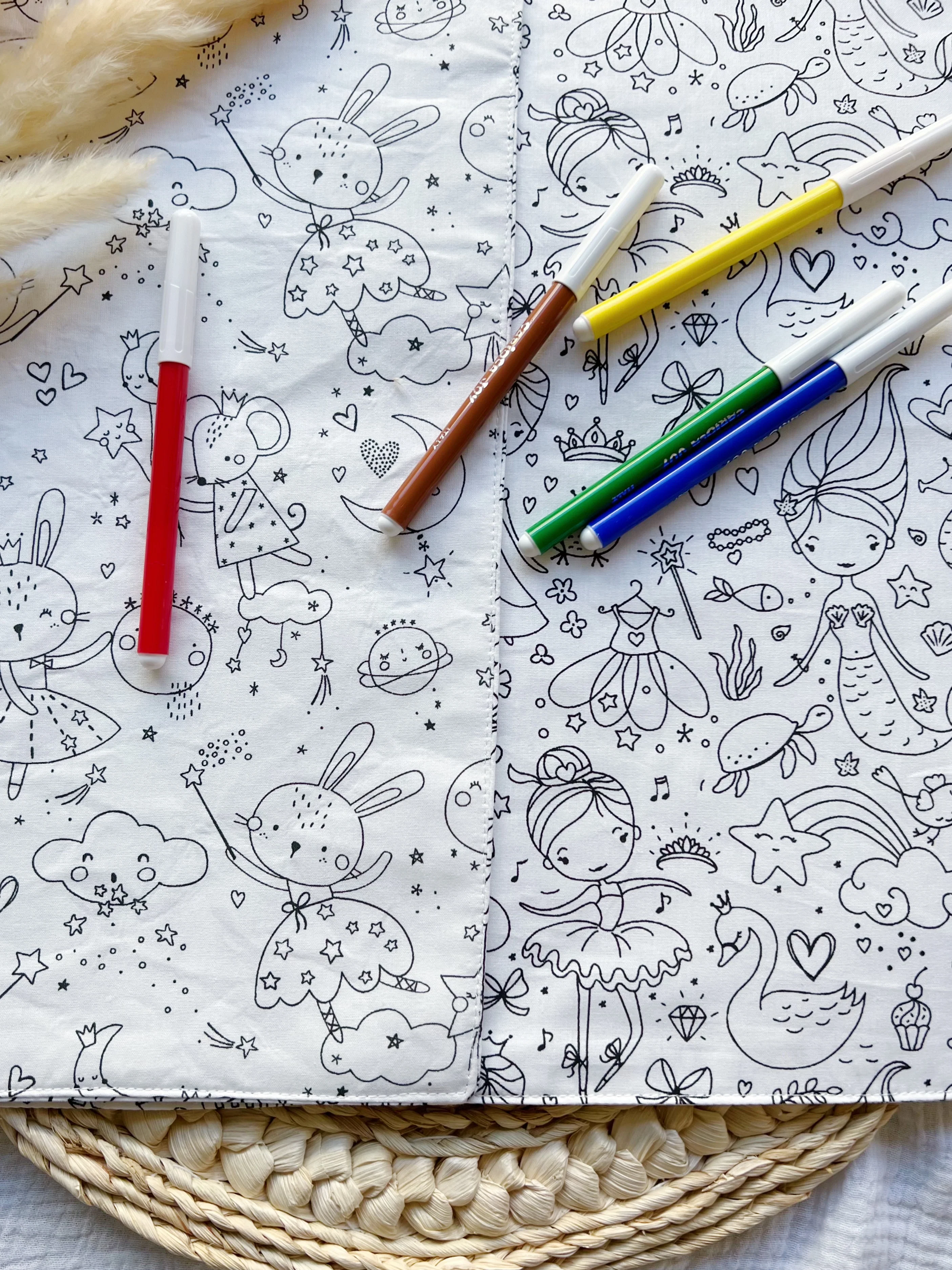 TAPIS de coloriage lavable (et ses feutres) - Image 3