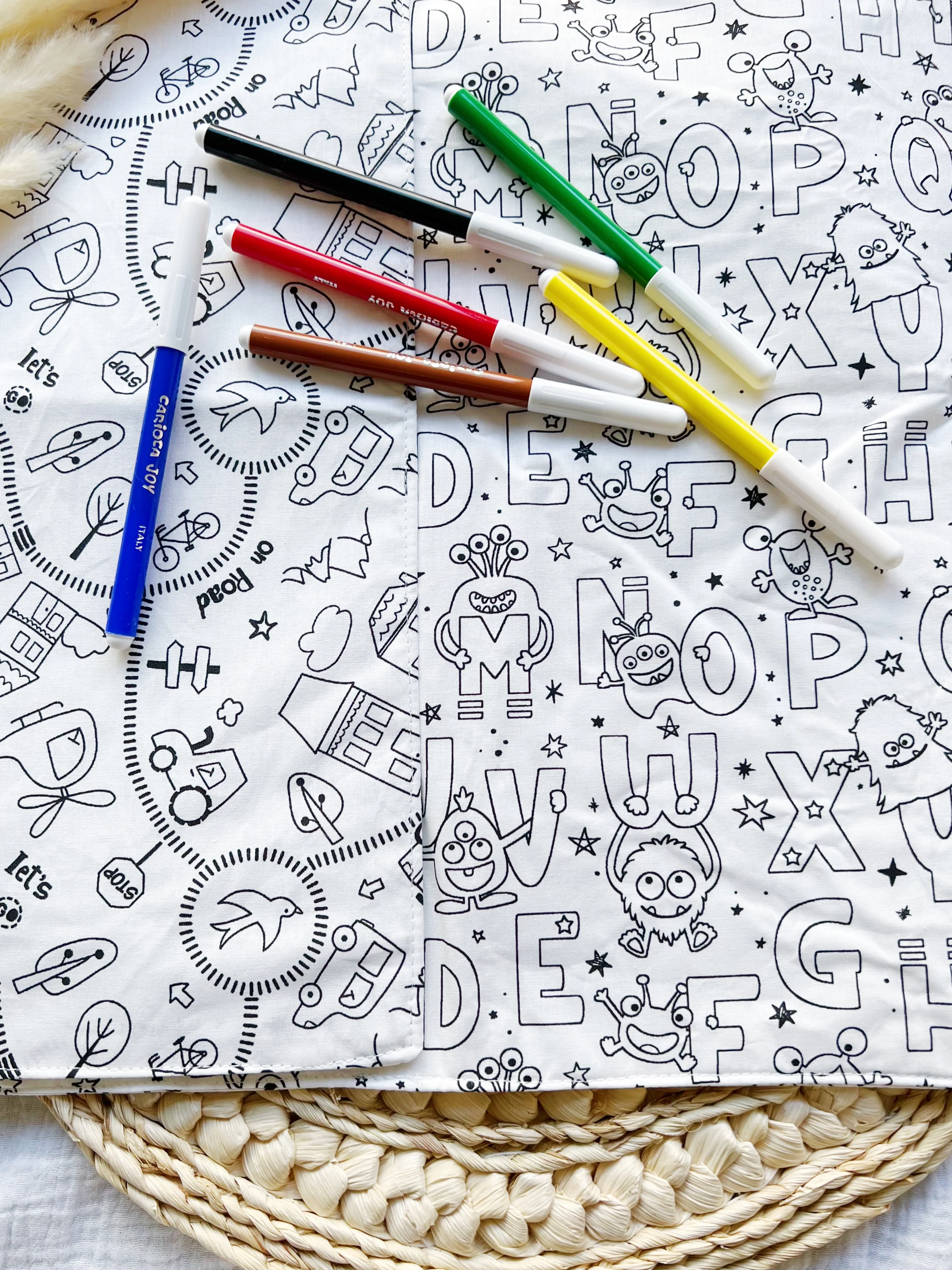 TAPIS de coloriage lavable (et ses feutres) - Image 4