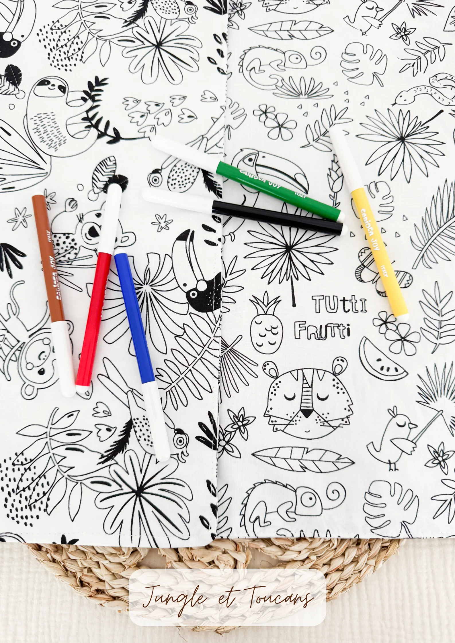 TAPIS de coloriage lavable (et ses feutres) - Image 6