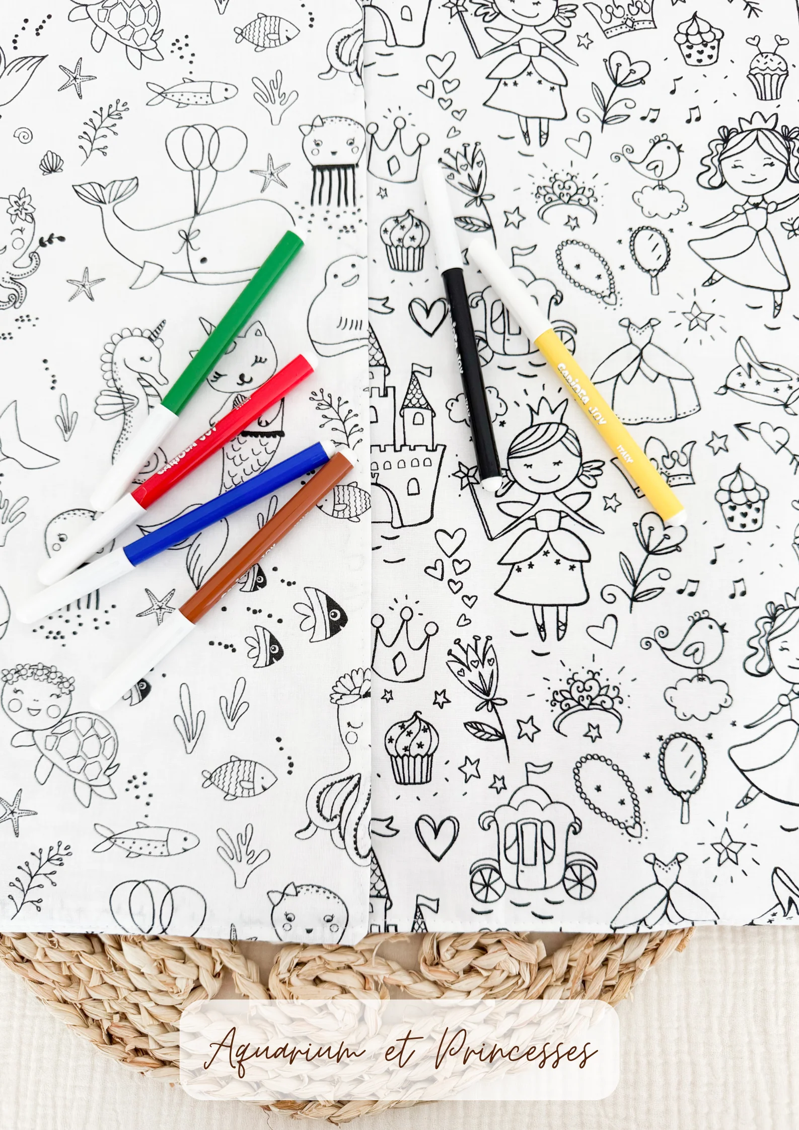 TAPIS de coloriage lavable (et ses feutres) - Image 8